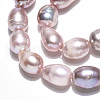 Natural Cultured Freshwater Pearl Beads Strands PEAR-N012-08M-3