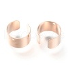 304 Stainless Steel Ear Cuff Findings STAS-H151-09RG-2
