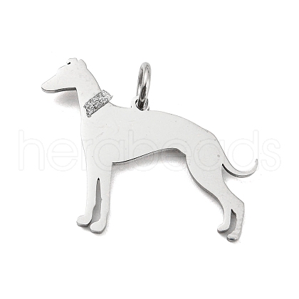 Non-Tarnish 304 Stainless Steel Pendants STAS-E205-11P-1