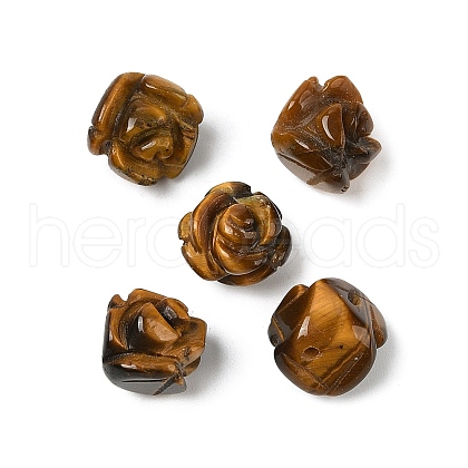 Natural Tiger Eye Beads G-O156-C-23-1