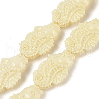 Synthetic Coral Carved Beads CORA-U002-A01-1