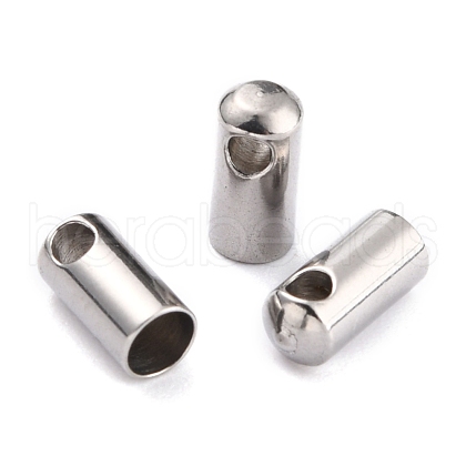 Tarnish Resistant 304 Stainless Steel Cord Ends STAS-H153-03C-P-1