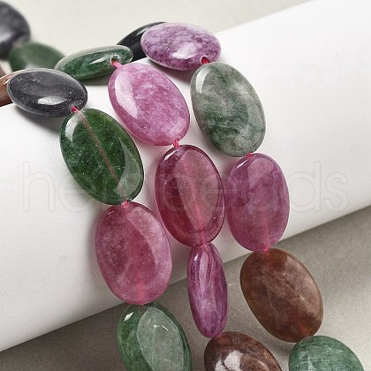 Natural Malaysia Jade Beads Strands G-K392-C13-13x18mm-1