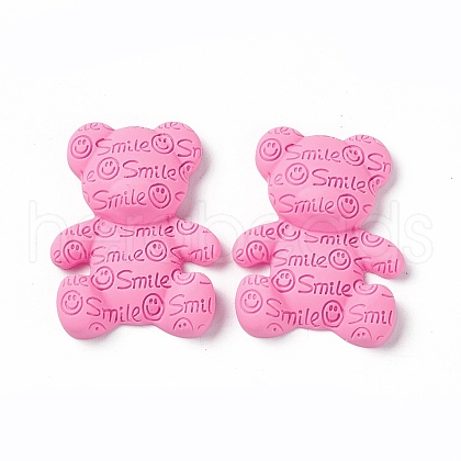 Opaque Resin Cabochons X-RESI-G045-01E-1