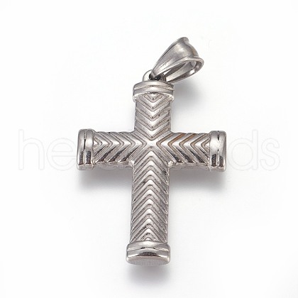 Tarnish Resistant 304 Stainless Steel Pendants STAS-E449-01P-1