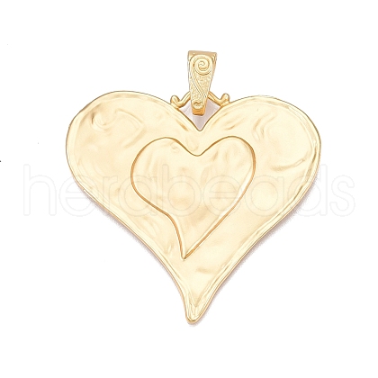 Rack Plating Alloy Big Pendants FIND-N005-57G-1