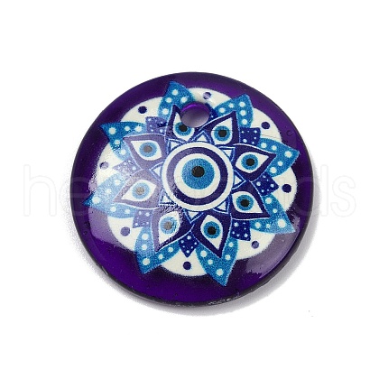 Handmade Lampwork Pendants LAMP-R005-01J-1