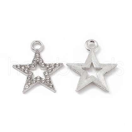 Alloy Crystal Rhinestone Pendants FIND-C019-43P-1