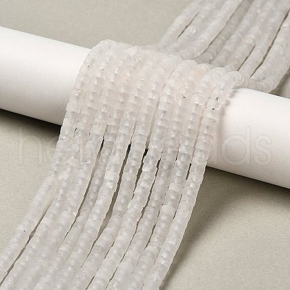 Natural Quartz Beads Strands G-P575-B46-4x2mm-1