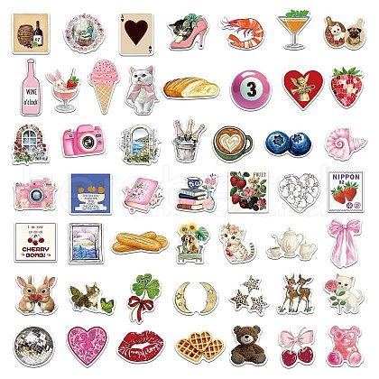 50Pcs Millennium Storm PVC Sticker Labels STIC-E006-03-1