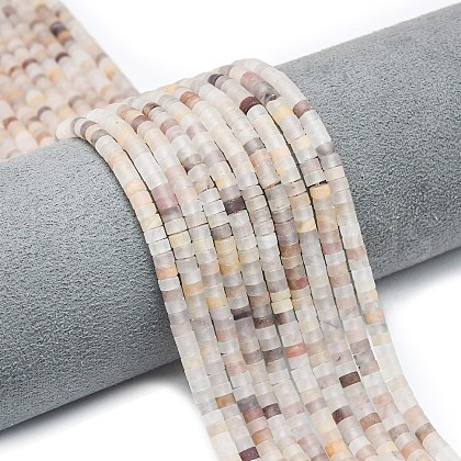 Natural Quartz Beads Strands G-P575-B17-4x2mm-1