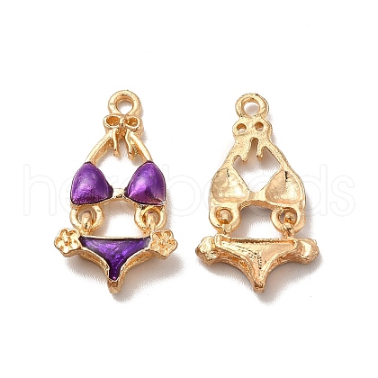 Alloy Enamel Pandants ENAM-K067-48KCG-03-1