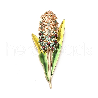 Flower Enamel Pins JEWB-A034-05G-02-1