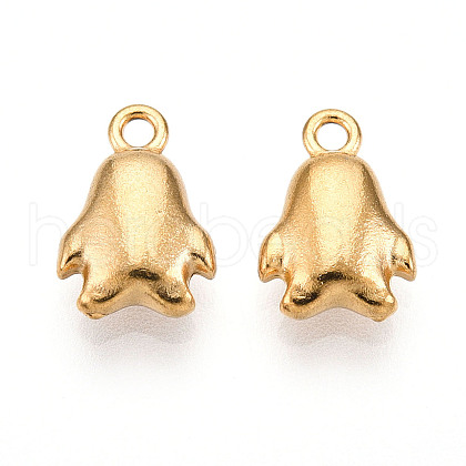 Ion Plating(IP) 304 Stainless Steel Charms STAS-N110-09G-1