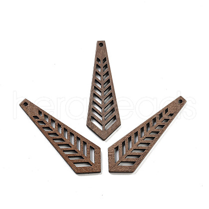 Walnut Wood Pendants FIND-Z050-09G-1