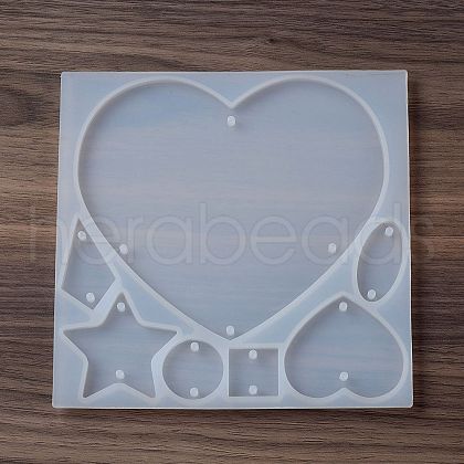 DIY Chandelier Component Link & Connector Charm Food Grade Silicone Molds SIMO-C003-01-1