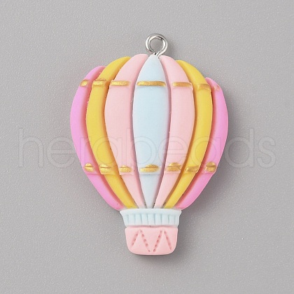 Opaque Resin Pendants RESI-CJC0011-32C-01-1