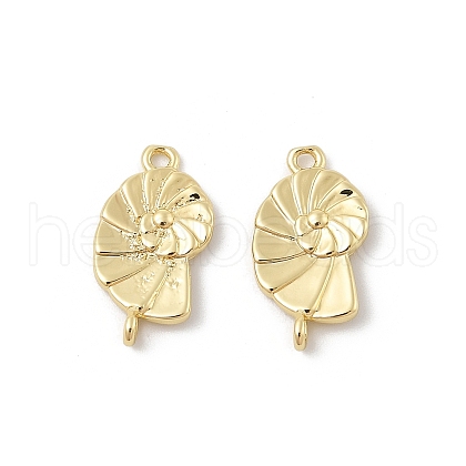 Brass Connector Charms KK-U047-03G-02-1