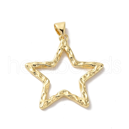 Rack Plating Brass Pendants KK-G504-24B-G-1