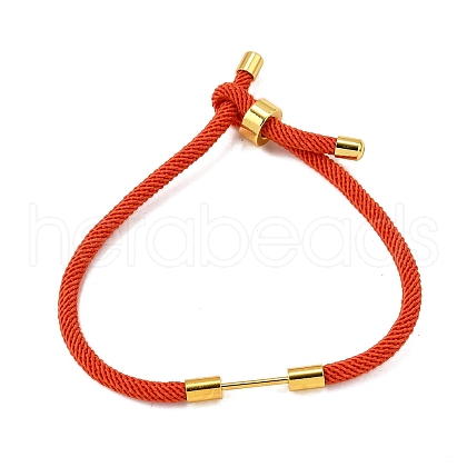 Braided Nylon Cord Bracelet Making MAK-A017-D03-40G-1