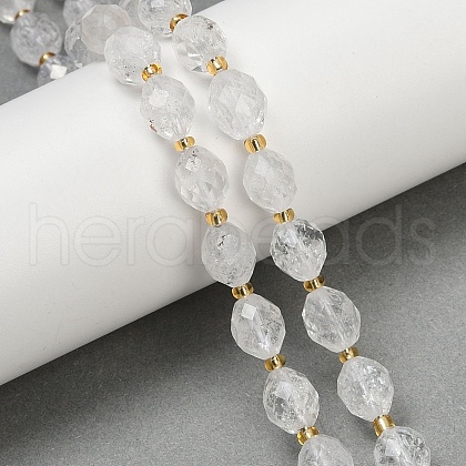 Natural Quartz Crystal Beads Strands G-N342-149H-1