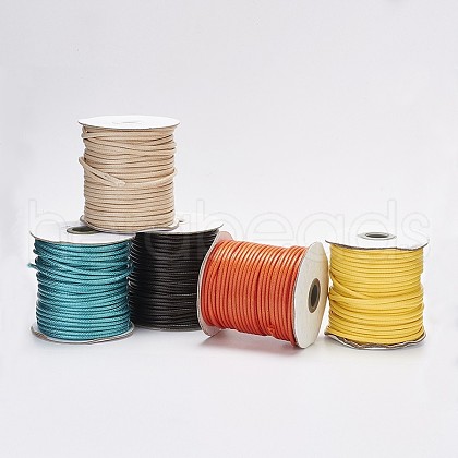 Eco-Friendly Korean Waxed Polyester Cord YC-P002-1mm-1