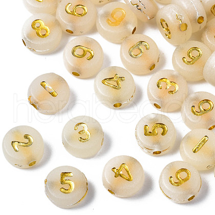 Luminous Acrylic Beads MACR-S273-66-1