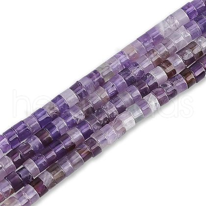  1 Strand Natural Amethyst Beads Strands G-NB0002-39-1