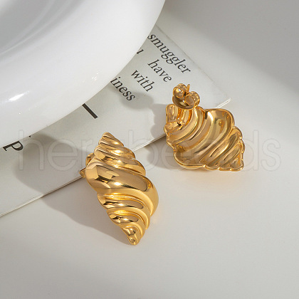Fashionable Stainless Steel Stud Earrings XS8397-1-1