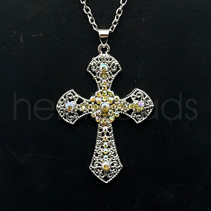 Fashionable Alloy Pendant Necklaces TA1820-11-1