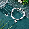 Unicraftale 2Pcs Oval Spring Gate Rings FIND-UN0003-34B-2