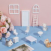 Olycraft 20pcs 9 styles Plastic Furniture Dollhouse Home Decorations DJEW-OC0001-45-5