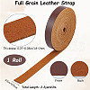1.6M Flat AB Grade Cowhide Leather Cord AJEW-WH0007-59A-03-2