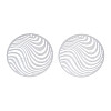 Non-Tarnish 201 Stainless Steel Filigree Pendants X-STAS-S118-061-1