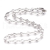 304 Stainless Steel Link Necklaces NJEW-G313-04P-1