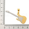 304 Stainless Steel Big Pendants STAS-C102-10G-3