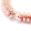 Electroplate Non-magnetic Synthetic Hematite Beads Strands G-L485-05B-RG-2