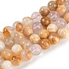 Natural Cherry Blossom Agate Beads Strands G-H062-A02-03-2