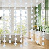 Acrylic Beads Chains CHAC-WH0001-06-5