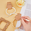 DICOSMETIC 150Pcs Cardboard Display Cards CDIS-DC0001-01-6