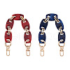 Givenny-EU 2Pcs 2 Colors Acrylic Curb Chain Bag Strap FIND-GN0001-29-1