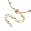 304 Stainless Steel Ball Link Chain Bracelet Making AJEW-JB01305-01-3