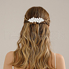 Beebeecraft 2Pcs Alloy with Glass Rhinestone Hair Barrettes OHAR-BBC0001-01-5