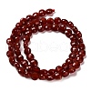 Natural Carnelian(Dyed & Heated) Beads Strands G-C179-A6mm-24-3