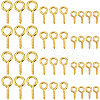 SOFPLATE 600Pcs 3 Size Iron Screw Eye Pin Peg Bails IFIN-SP0001-05G-1