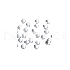  100Pcs Natural Quartz Sphere Beads G-NB0005-51A-8
