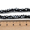Handmade Evil Eye Lampwork Beads Strands LAMP-A007-02A-04-4
