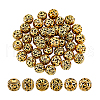   45Pcs 3 Styles Hollow Tibetan Style Alloy Beads FIND-PH0021-10-7