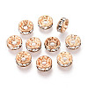 Brass Rhinestone Beads KK-N273-01B-G-1