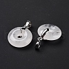 Natural Quartz Crystal Pendants G-E059-01P-06-4